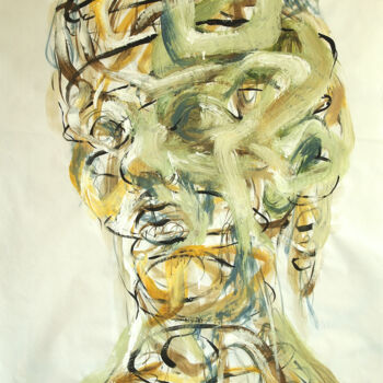 Malarstwo zatytułowany „Woman 7,23” autorstwa Pavel Durasov, Oryginalna praca, Akryl