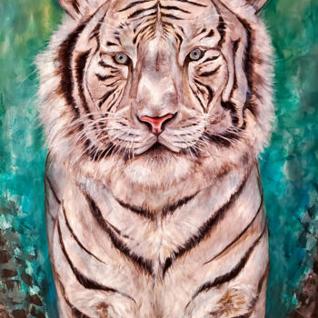 Malerei mit dem Titel "Dark's Hunter" von Maya Bt, Original-Kunstwerk, Acryl