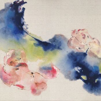 Peinture intitulée "Przemijalność rzecz…" par Katarzyna Stopińska, Œuvre d'art originale, Acrylique