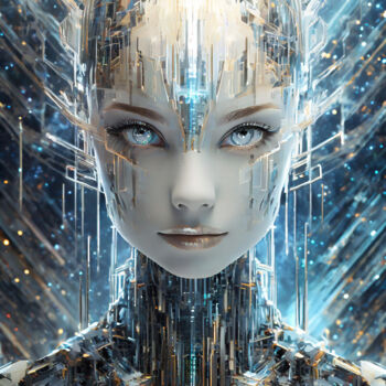 Digital Arts με τίτλο "Look into my Eyes A…" από Jacek Dudziński, Αυθεντικά έργα τέχνης, Ψηφιακή ζωγραφική