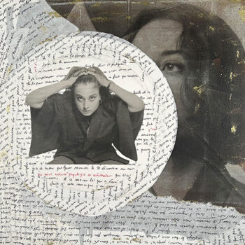 Fotografie getiteld "Triptyque Voyage in…" door Alexandre Maelst, Origineel Kunstwerk, Film fotografie Gemonteerd op Karton