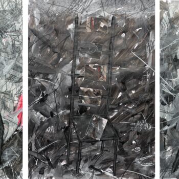 Schilderij getiteld ""What is true time…" door Giulio Benatti, Origineel Kunstwerk, Acryl