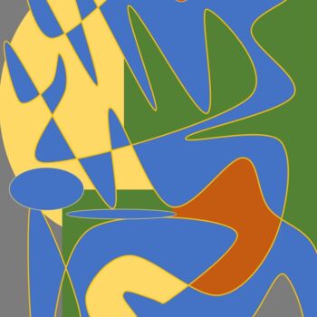 Digital Arts titled "Im Mondschein - Und…" by Simone Hardt, Original Artwork, Digital Painting
