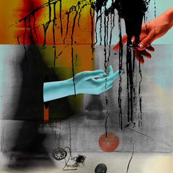 Arts numériques intitulée "Convergence - JALAL…" par Manar Ali Hassan, Œuvre d'art originale, Collage numérique