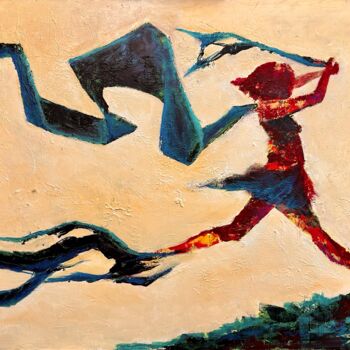 Painting titled "ORIGINAL OIL painti…" by Gabbytoon, Original Artwork, Oil