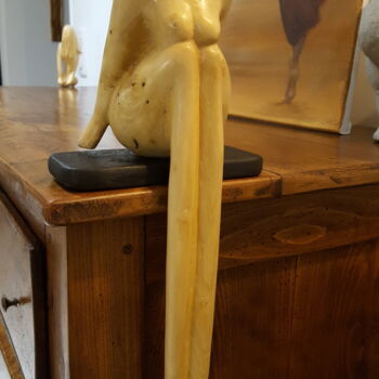 Scultura intitolato "Vide" da Max Bernard, Opera d'arte originale, Legno