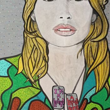 Painting titled "I' m a Legend... A…" by Jeffos, Original Artwork, Acrylic