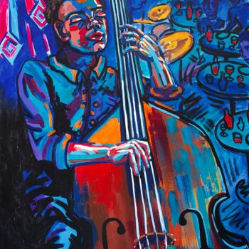 "The feel in Venice" başlıklı Tablo Anna Jennifer tarafından, Orijinal sanat, Akrilik Ahşap Sedye çerçevesi üzerine monte ed…