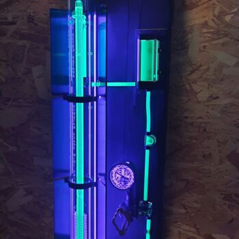 Design intitulée "Benedictus" par Vins', Œuvre d'art originale, Luminaire