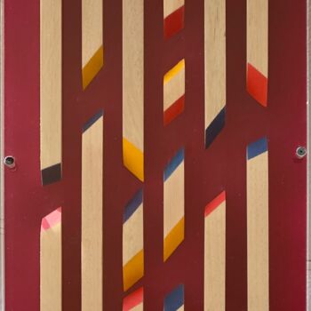 Peinture intitulée "Prismes" par Jean-Marc Gardeux, Œuvre d'art originale, Acrylique