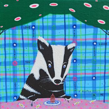 Peinture intitulée "It's So Yummy!" par Katrina Avotina, Œuvre d'art originale, Acrylique