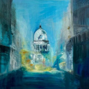 「Roma」というタイトルの絵画 Marie Line Robertによって, オリジナルのアートワーク, アクリル