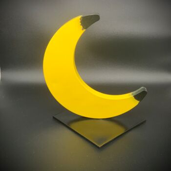 "Banana Moon" başlıklı Heykel Pepe22 tarafından, Orijinal sanat, Rezine