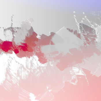 Arte digital titulada "TERRITOIRES DU RÊVE" por Gérard Esquerre, Obra de arte original, Pintura Digital