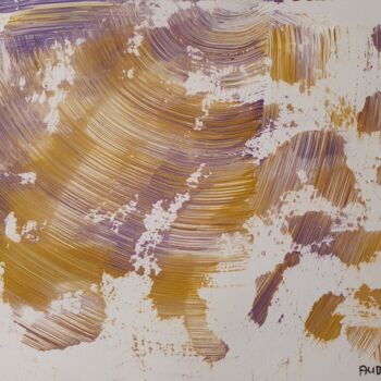 Painting titled "Planète" by Laurie Aubéry, Original Artwork, Acrylic
