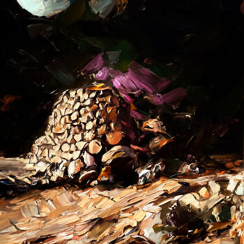 Design titled "NURAGHE TAMPLATE" by Lorenzo Pittau, Original Artwork, Ink