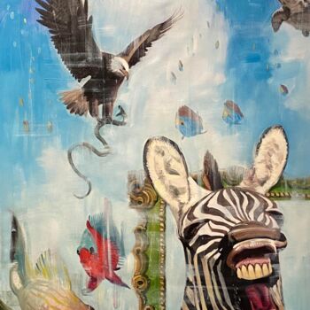 Painting titled "Untitled" by Paul Cheng, Original Artwork, Acrylic