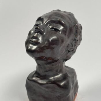 Sculpture intitulée "Anastasia" par Viktor Konoval, Œuvre d'art originale, Céramique