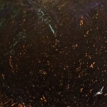 Painting titled "Musk" by Ds 26, Original Artwork, Oil Mounted on Wood Stretcher frame