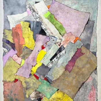 Art textile intitulée "Broken Memories #1" par Olga Finkel, Œuvre d'art originale, Fibre Textile