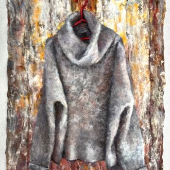 Art textile intitulée "Hanging Loose" par Olga Finkel, Œuvre d'art originale, Fibre Textile