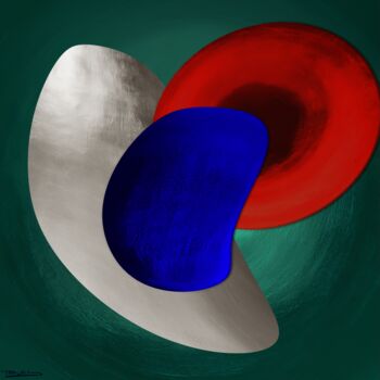 Digital Arts titled "Universum variopict…" by Philippe Ceulemans, Original Artwork, Digital Painting