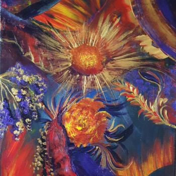 Painting titled "Spanish Dreams" by Barbara Fuhrmann, Original Artwork, Acrylic
