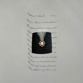 Painting titled "No3. Eastern Vitrin…" by Darya Emami, Original Artwork, Acrylic