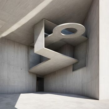 Digital Arts titled "Suspencion II -" by Tim Cutler, Original Artwork, Concrete