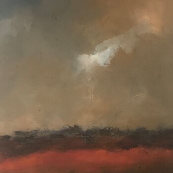 Painting titled "Horizon Series ll/V" by Lee Davis, Original Artwork, Acrylic Mounted on Wood Stretcher frame