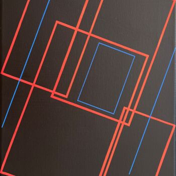 Peinture intitulée "Rectangles II" par Jean-Marc Gardeux, Œuvre d'art originale, Acrylique