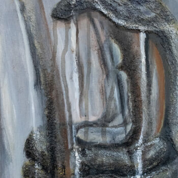 Painting titled "Friendship" by Jagath Wickramarachchi, Original Artwork, Oil Mounted on Wood Panel
