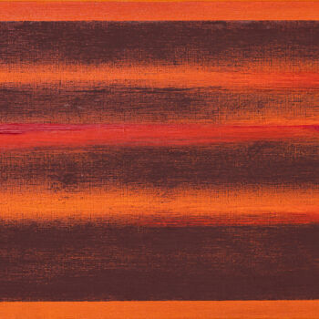 Schilderij getiteld "Desert" door Anna Ovsiankina, Origineel Kunstwerk, Olie