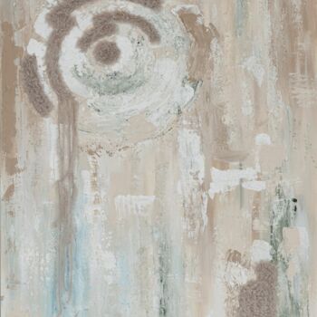 Painting titled "Time spiral" by Kristin Shandar, Original Artwork, Acrylic Mounted on Wood Stretcher frame
