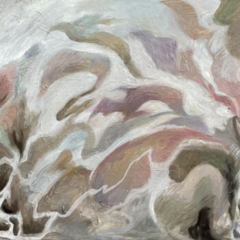 Painting titled "N. 3" by Daryna Olinkevych, Original Artwork, Oil