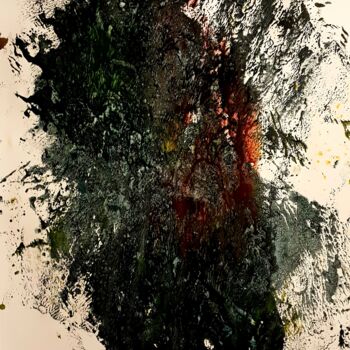 「La mine prend l'eau…」というタイトルの絵画 Chamartinによって, オリジナルのアートワーク, アクリル