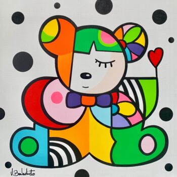 Pintura intitulada "Paddy" por Virginia Benedicto, Obras de arte originais, Acrílico
