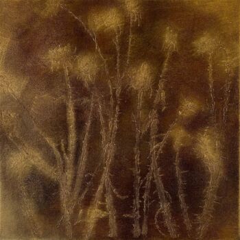 「Dried Thorns」というタイトルの絵画 Iryna Antoniuk (IRENA TONE)によって, オリジナルのアートワーク, アクリル
