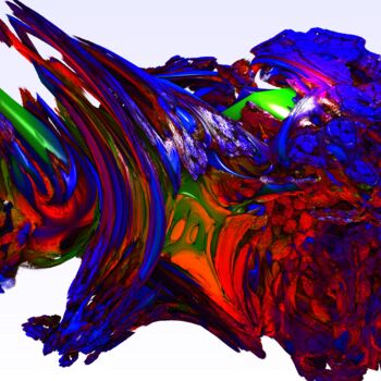 "We, "the eukaryotes"" başlıklı Dijital Sanat Gustavo Castillo tarafından, Orijinal sanat, 3D modelleme
