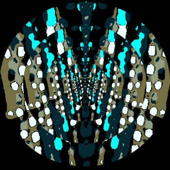 摄影 标题为“Lights in Motion 6a…” 由Ken Lerner, 原创艺术品, 数码摄影