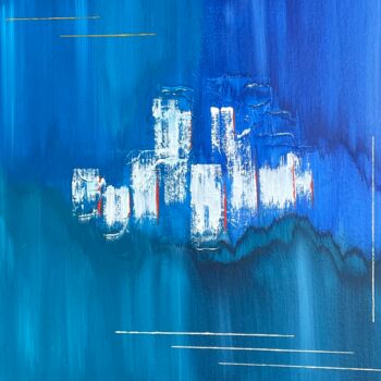 Peinture intitulée "Voyage" par Sara Kouyoumdjian, Œuvre d'art originale, Acrylique Monté sur Châssis en bois
