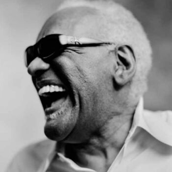 摄影 标题为“Ray Charles” 由Jimmy Katz, 原创艺术品, 电影摄影