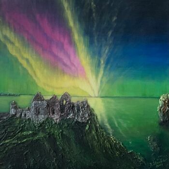 Pintura intitulada "Glow above the Dunl…" por Svetlana Stovba, Obras de arte originais, Acrílico