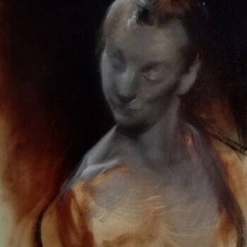 绘画 标题为“Studies of a Dancer…” 由Peter Balog, 原创艺术品, 油 安装在木质担架架上