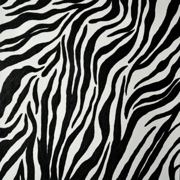 Malarstwo zatytułowany „Zebra Pattern” autorstwa Iryna Antoniuk (IRENA TONE), Oryginalna praca, Akryl