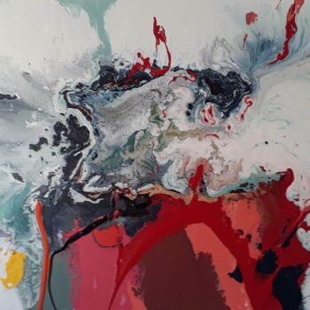 Schilderij getiteld "Hope/SL26" door Iliad Sabchi, Origineel Kunstwerk, Acryl