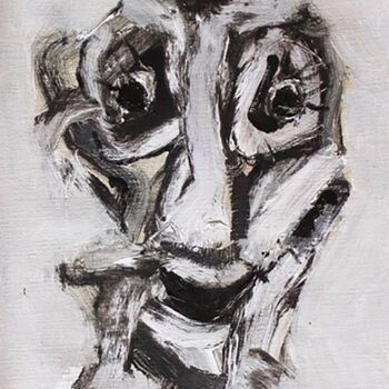 Malerei mit dem Titel "Un pianista. - A pi…" von Albert Cruells, Original-Kunstwerk, Acryl