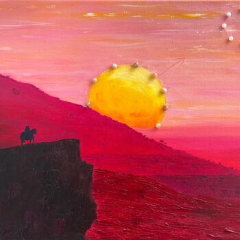 Pintura intitulada "Freedom of Choice" por Sasha Snegir, Obras de arte originais, Óleo Montado em Armação em madeira