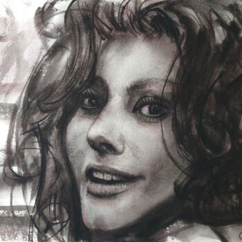 Pintura titulada "Sophia" por Olga Brink Art, Obra de arte original, Acuarela
