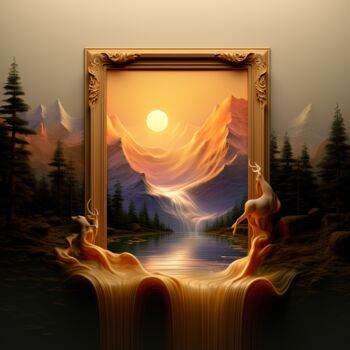 "River" başlıklı Dijital Sanat Alena Ps tarafından, Orijinal sanat, Dijital Resim